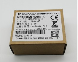 YASKAWA安川机器人本体PLC电池HW0470360-A原装配插头