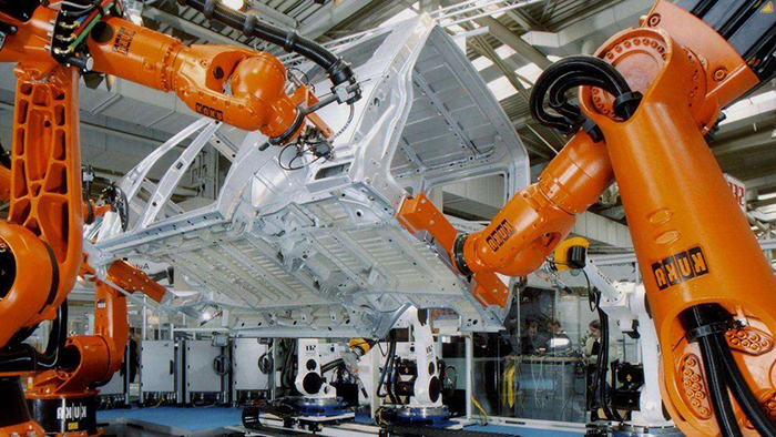 工业机器人产线