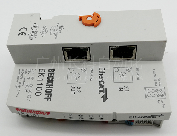 BECKHOFF倍福耦合器模块EtherCAT EK1100-0000