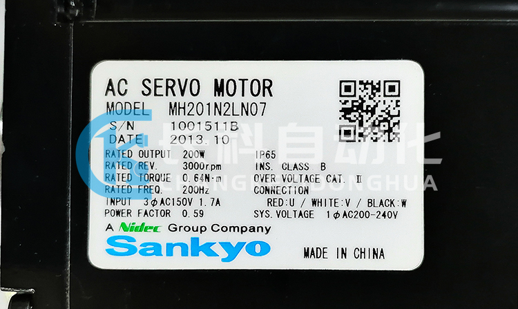 Sankyo伺服电机MH201N2LN07