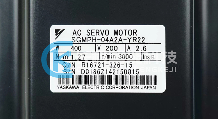 安川400W伺服电机SGMPH-04A2A-YR22