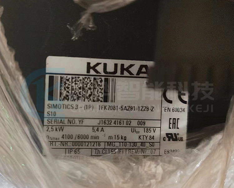 库卡电机00-121-216 MG_110-130_40_SO 1FK7081-5AZ91-1ZZ9-Z