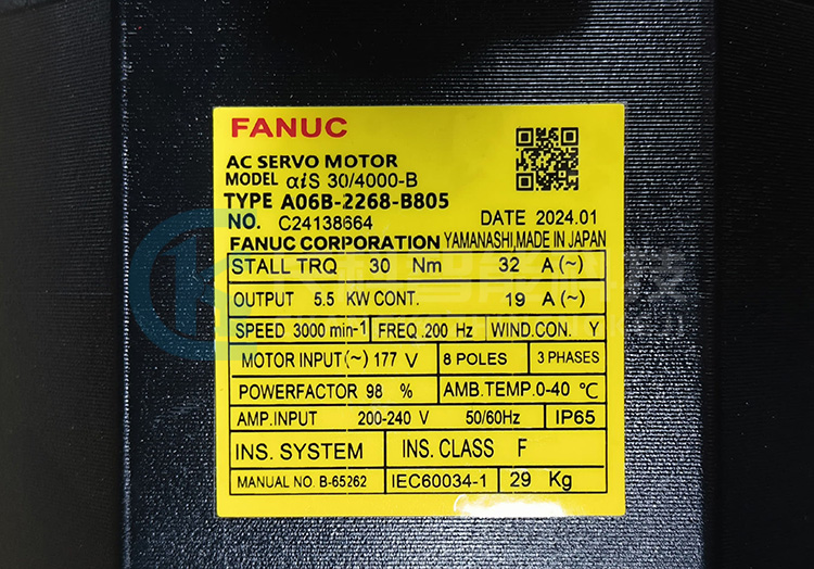 FANUC发那科机械手伺服电机A06B-2268-B805